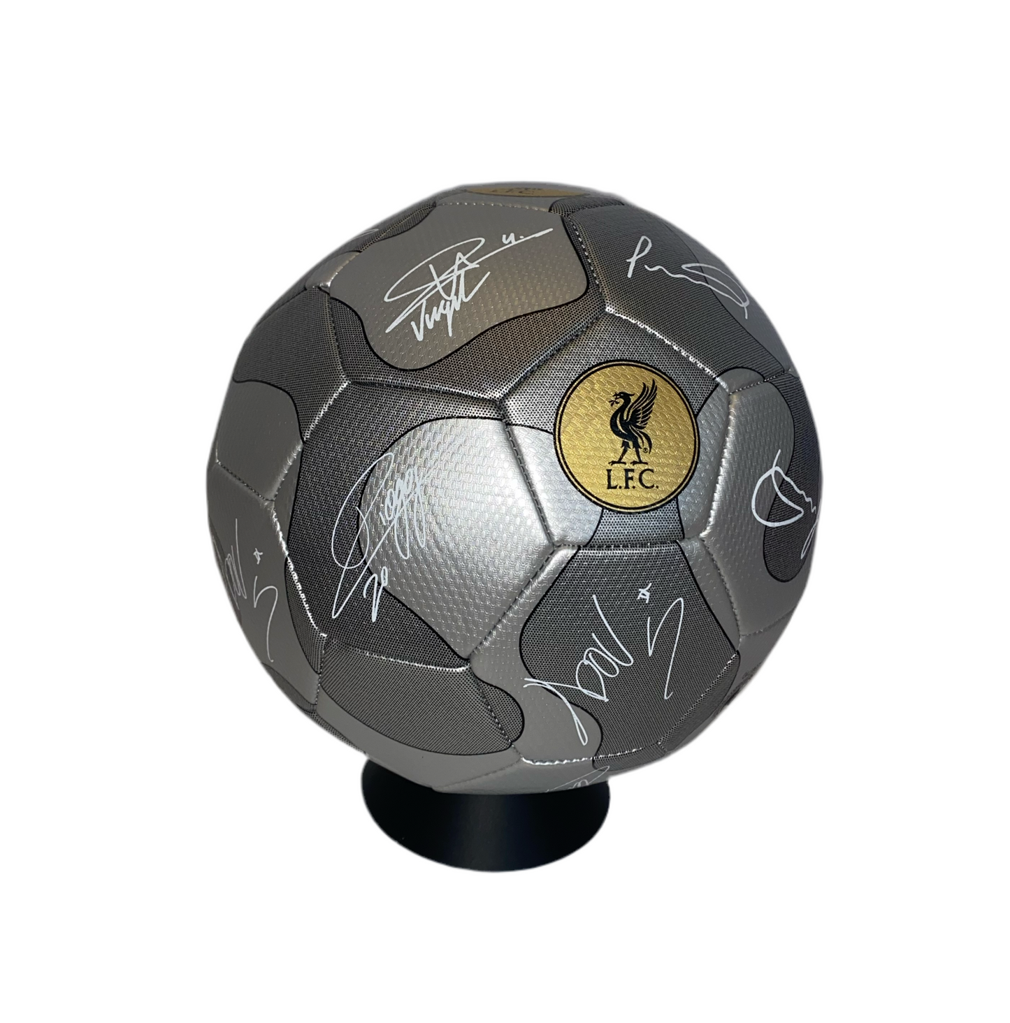 LFC CAMO BALL SILVER-SIZE 5