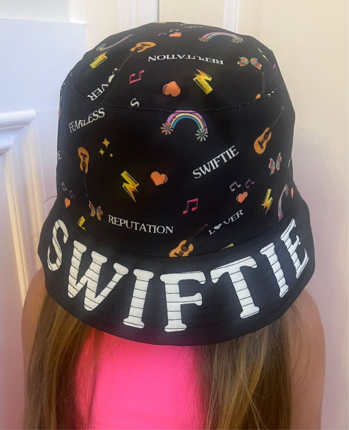 T.Swift Black Bucket Hat