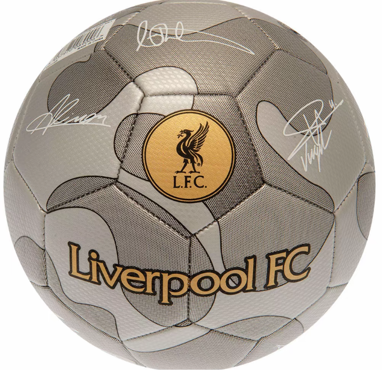 LFC CAMO BALL SILVER-SIZE 5