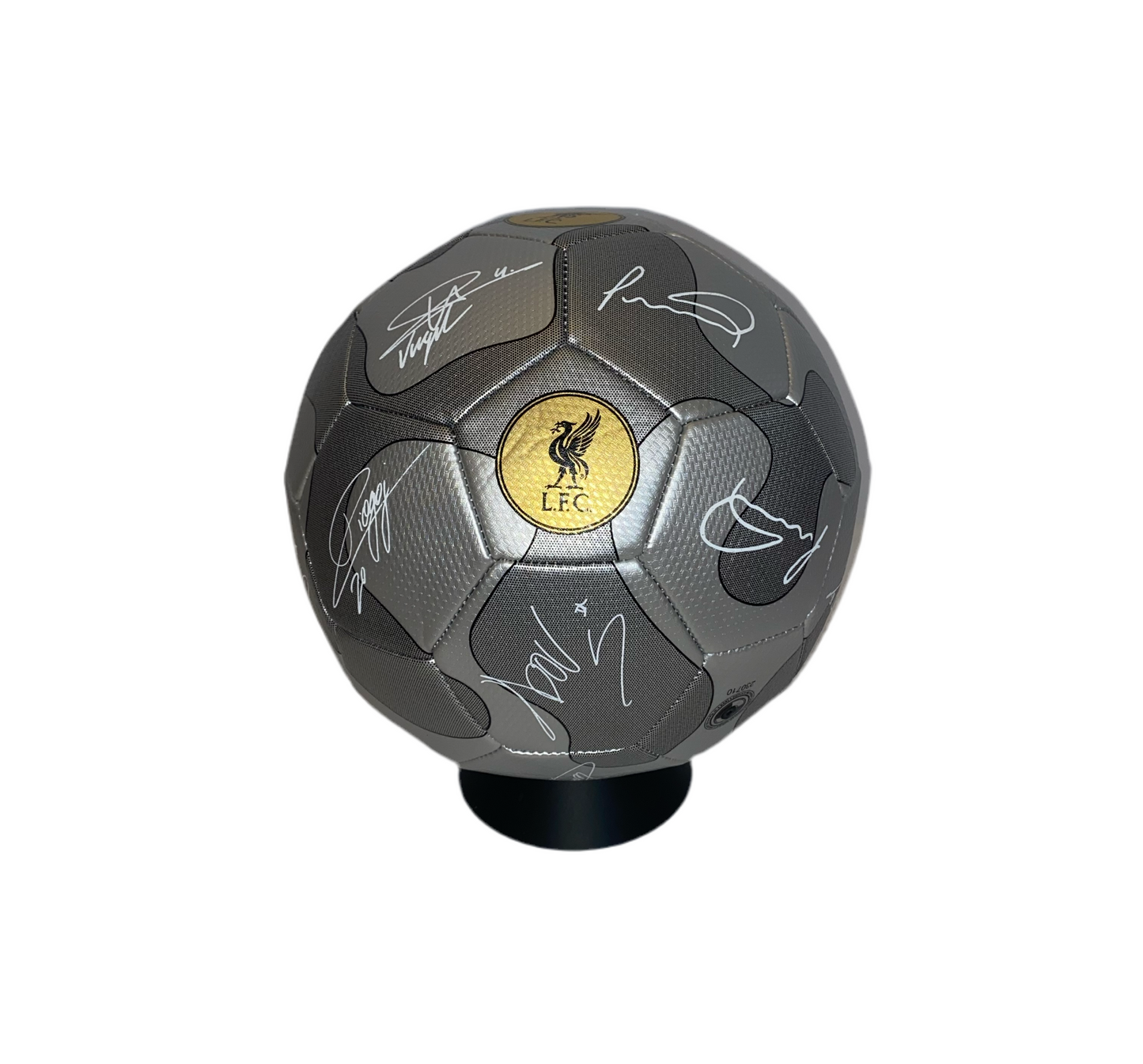 LFC CAMO BALL SILVER-SIZE 5